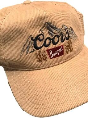 Urban Outfitters Corduroy Coors Banquet Dad Hat